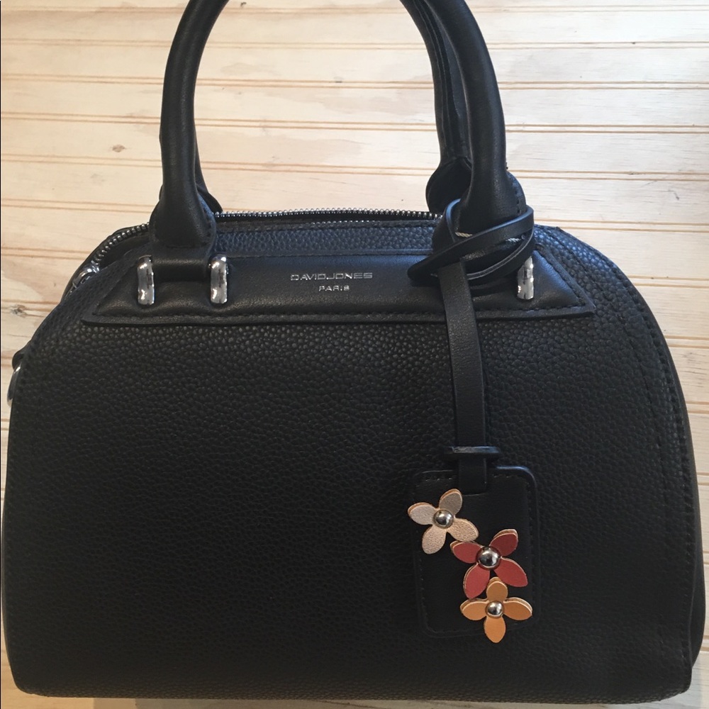 Black handbag David Jones NEW
